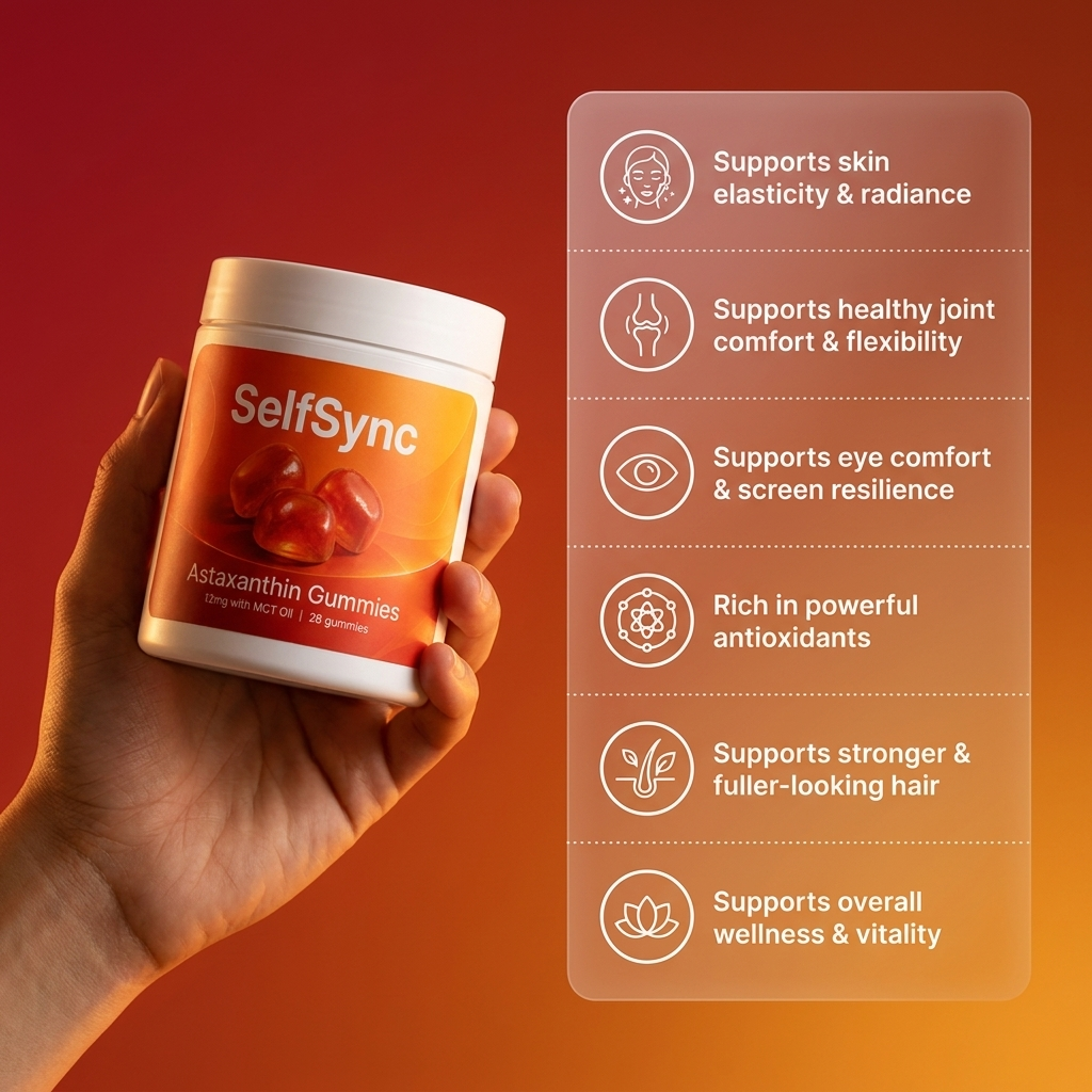 SelfSync Astaxanthin Gummies