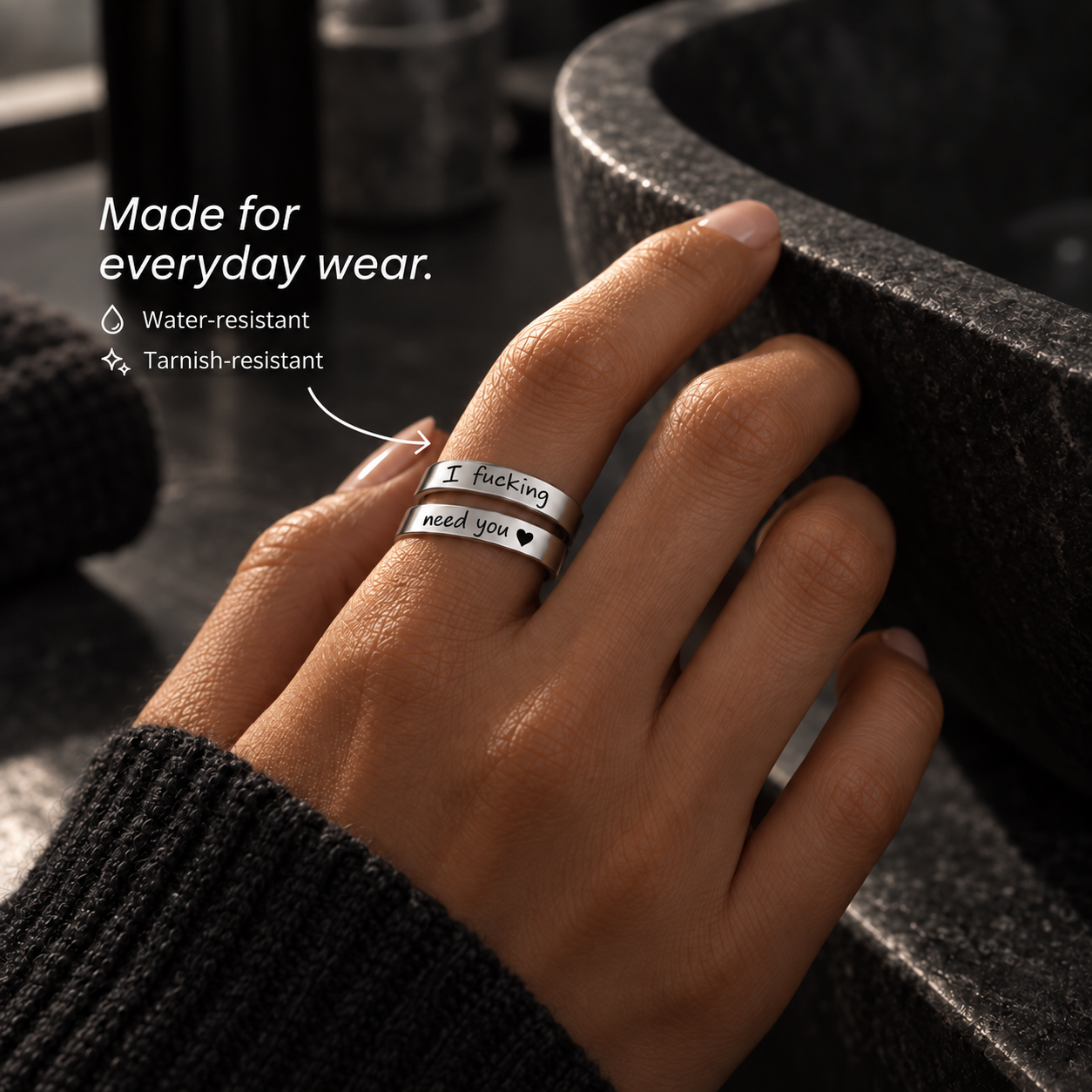 I F*cking Need You Ring