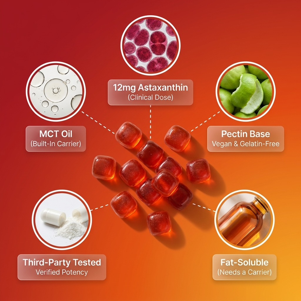SelfSync Astaxanthin Gummies
