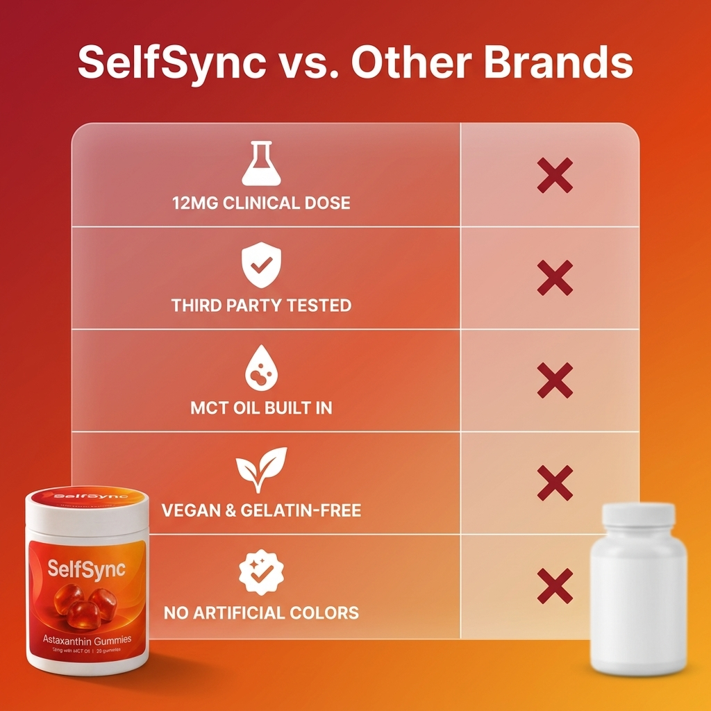 SelfSync Astaxanthin Gummies